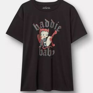 Torrid Black 'Baddie Baby' Graphic Tee